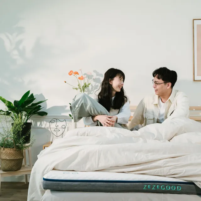 【日日居】雙層舒眠床墊 120x200cm 高10cm(IKEA規格)