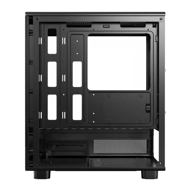 【darkFlash 大飛】MOTI Mini 鏡之小島 M-ATX電腦機殼-黑色(迷你小機殼)