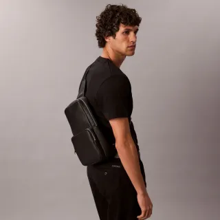 【CALVIN KLEIN】官方旗艦館CK 日常斜肩包_黑色