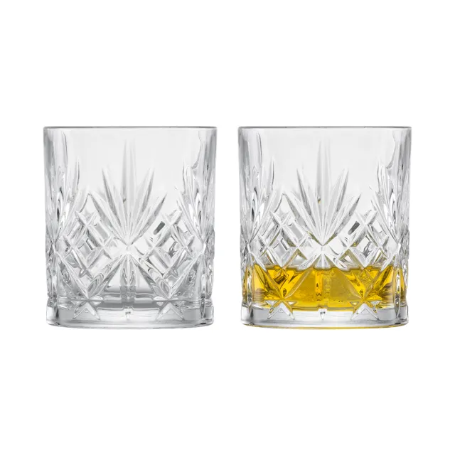【ZWIESEL GLAS】SHOW系列 威士忌杯 334ml 2入組(紅酒杯/白酒杯/玻璃杯/水晶杯)雙11限定