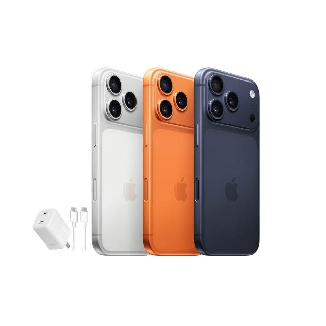 【Apple】iPhone 17 Pro(512G/6.3吋)(45W雙孔閃充組)