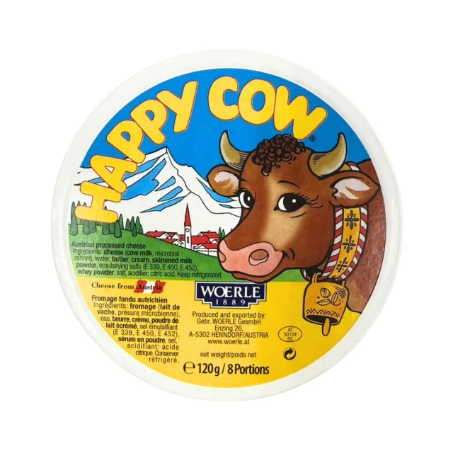 【Happy Cow 快樂牛】『京原起司』快樂牛_圓乾酪_低脂/原味/特濃_10入(效期2027/01/04)
