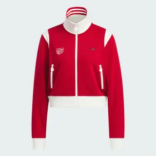 【adidas 愛迪達】RETRO SPORT SPORTY CLUB 運動外套 女 - Originals KG8221