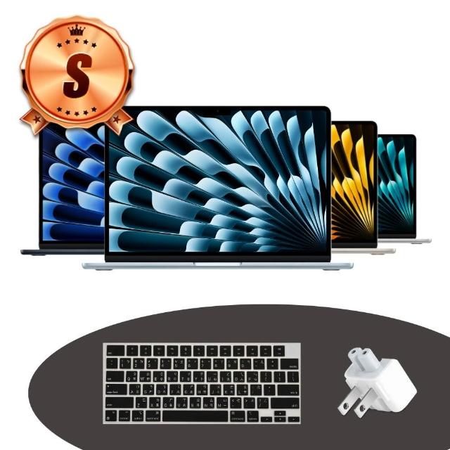 【Apple】S級福利品 MacBook Air 13.6吋 M3 晶片 8核心CPU 與 10核心GPU 8G 512G SSD(國際版官方整新機)