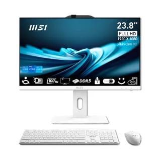 【MSI 微星】＋微軟M365★24型 i5液晶電腦(PRO AP242P 14M-652W/i5-14400/16G/1TB SSD/W11)