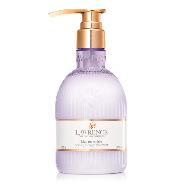 【LAWRENCE 柔綸絲】紫曜閃耀滋養修護乳400ml(專櫃公司貨)