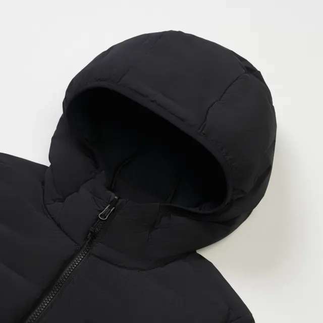 【The North Face】外套 女 羽絨外套 防潑水 W CUBE LT HOODIE DOWN 黑 NF0A8DX6JK3
