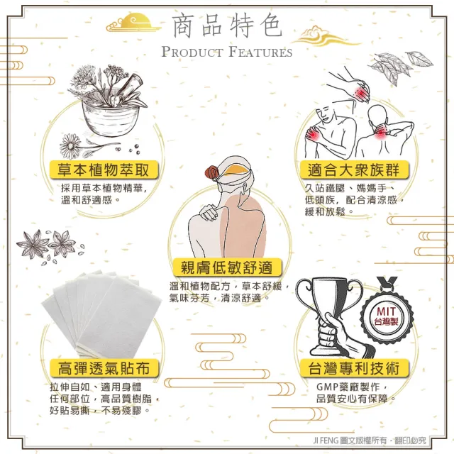 【南美製藥】遠紅外線精油貼布 3入組(共18片)