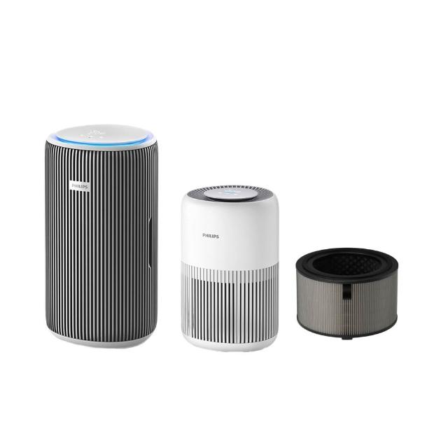 【Philips 飛利浦】奈米級空氣清淨機-360度高效過濾★適用24坪(AC3220/80)