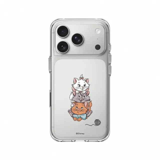 【RHINOSHIELD 犀牛盾】iPhone 17/Air/Pro/Pro Max Clear 抗黃化透明防摔手機殼/貓兒歷險記(迪士尼經典)