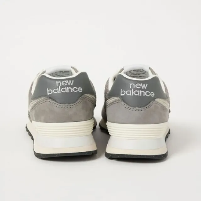 【NEW BALANCE】574系列 灰 男女款 休閒鞋 麂皮 復古(U574SNV)