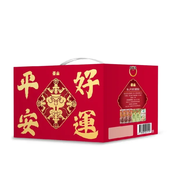 【泰山】泰山平安好運禮盒×4組/箱(中元必備_八寶粥綠豆湯花生湯)