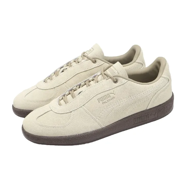 PUMA】休閒鞋Palermo Graftman 男鞋女鞋米棕麂皮復古德訓鞋(403262-02