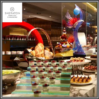 【豐邑喜來登大飯店】年末下殺！盛宴自助餐廳平日下午茶單人券(MO)