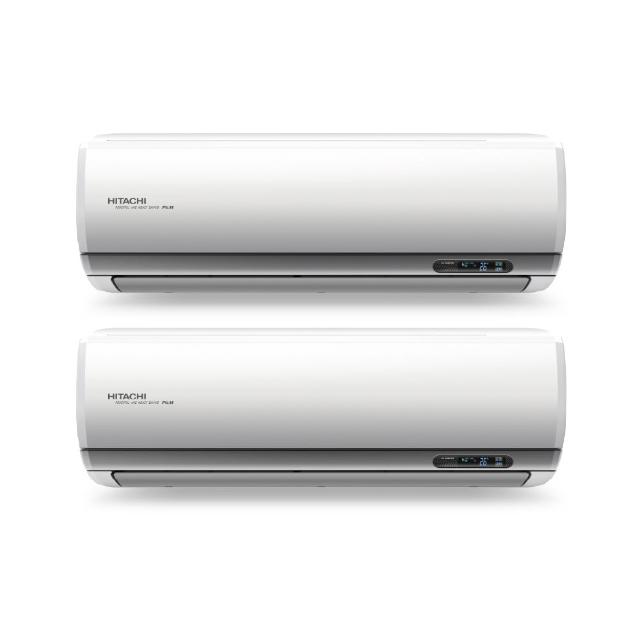 【HITACHI 日立】2-3坪+3-4坪一對二頂級系列變頻冷暖分離式冷氣(RAM-50NP/RAS-22NJP1+RAS-28NJP1)