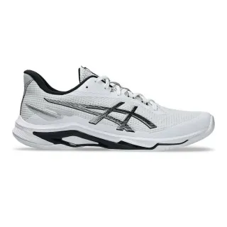 【asics 亞瑟士】NETBURNER BALLISTIC FF 4 男女排羽球鞋(1053A070100 白x黑)