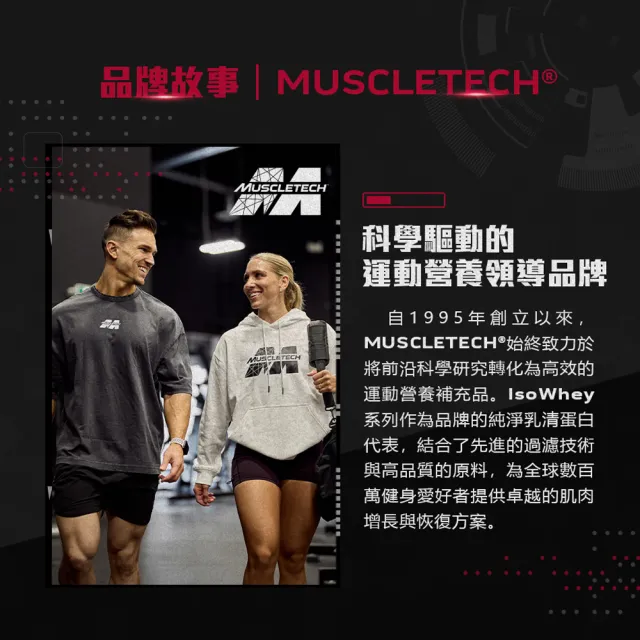 【Muscletech 肌肉科技】乳清蛋白4磅(多口味可選)