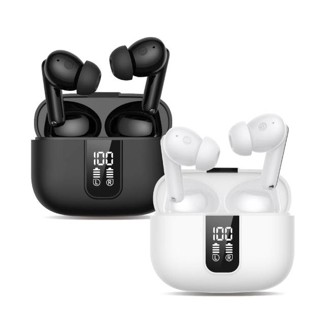 【Gigastone 立達國際】True Wireless真無線降噪耳機TAL1(LED電量顯示/遊戲低延遲/earpods藍芽5.4耳機)