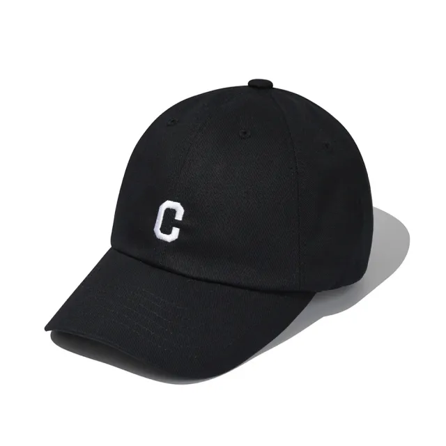 【COVERNAT】(標準版型)小C Logo棒球帽(ACC帽子 棒球帽 黑色)