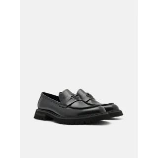 【PEDRO】Icon真皮厚底男樂福鞋-黑色/軍綠/海軍藍(小CK集團品牌 官方直營 商務必備 Joeman推薦)