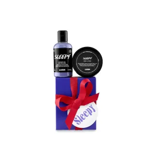 【LUSH 嵐舒】Sleepy 睡公主禮盒 沐浴露/潤膚乳(花香/薰衣草/聖誕節/交換禮物/送禮)