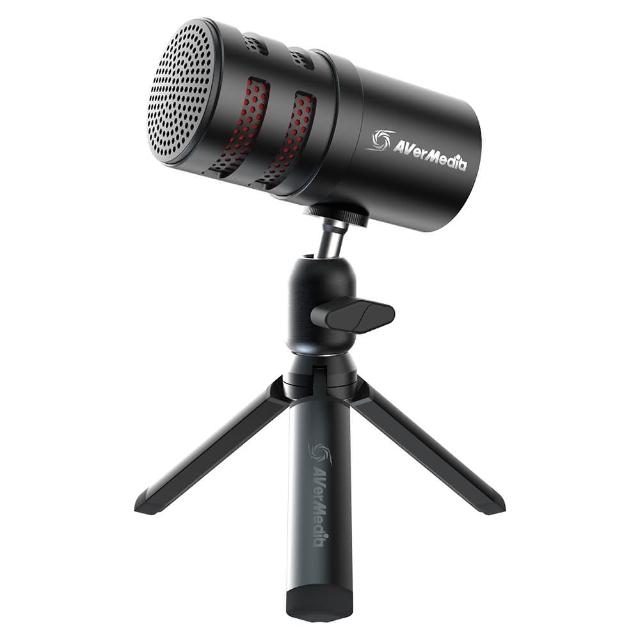 【AVerMedia 圓剛】★AM310G2 Versati go 黑鳩USB心型指向麥克風