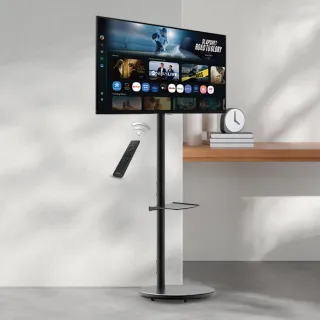 【Samsung 三星】32型 4K FollowMe AI智慧聯網移動式螢幕組-黑(S32FM702UC+移動式立架)