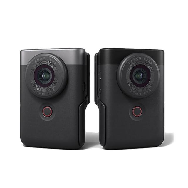 Canon 佳能 PowerShot V10 專為 Vlog 創作設計的輕巧相機，搭載 1 吋 CMOS 影像感應器與 1200 萬~1600 萬畫素，提供高畫質影像與影片錄製。2 吋後掀式觸控螢幕方便自拍，定焦鏡頭捕捉清晰細節，支援 microSD/microSDHC/microSDXC 儲存，鋰電池供電，重量僅 211g 易於攜帶。顏色選擇黑色、銀色、白色，享 12 個月公司貨保固，BSMI 許可 D31219，完美適合內容創作者使用。