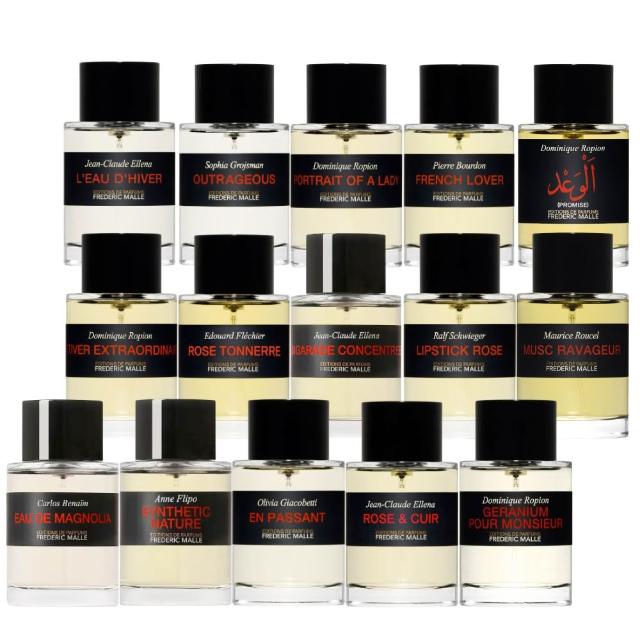 【Frederic Malle】馥馬爾 淡香精 100ml 多款任選(濃縮苦橙/夜色玫瑰/冬之水/貴婦肖像/非凡)