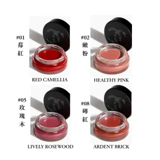 【CHANEL 香奈兒】1號紅色山茶花唇頰蜜6.5g #02嫩粉#05玫瑰木#01莓紅#08磚紅