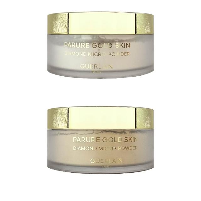 【Guerlain 嬌蘭】24K純金光透絲絨蜜粉(多款任選)