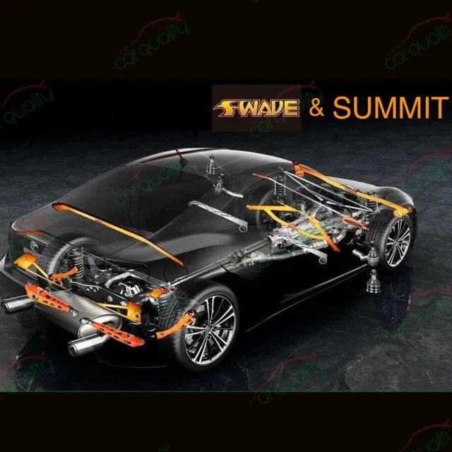 【Summit】中下四點拉桿 TOYOTA 豐田CH-R/AURIS/ALITS/UX250 送安裝(車麗屋)