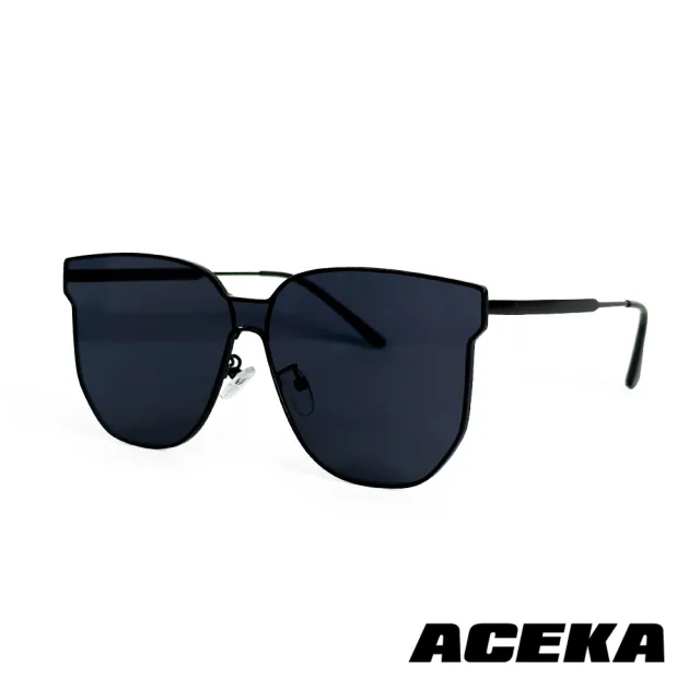 【ACEKA】台灣製墨鏡魅惑首爾時尚太陽眼鏡-深夜黑(MODERN 時尚系列)