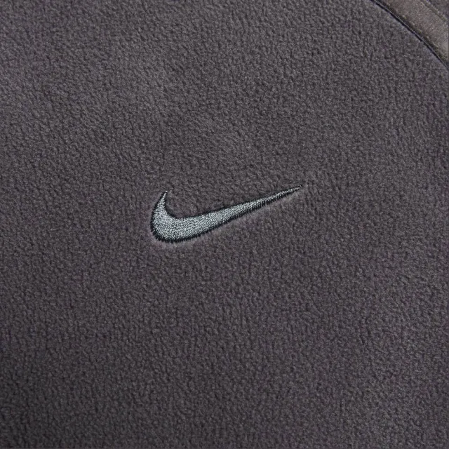 【NIKE 耐吉】長袖上衣 女 AS W NK ONE TF HZ TOP POLAR 運動 休閒 灰色(HV3716036)