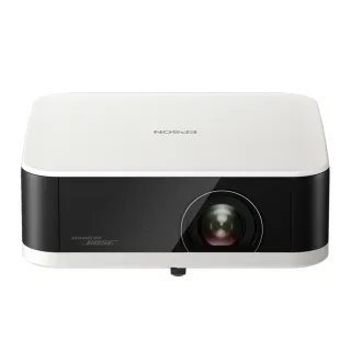 【EPSON】Full HD智慧迷你投影機700流明  古典白(EF-61W)