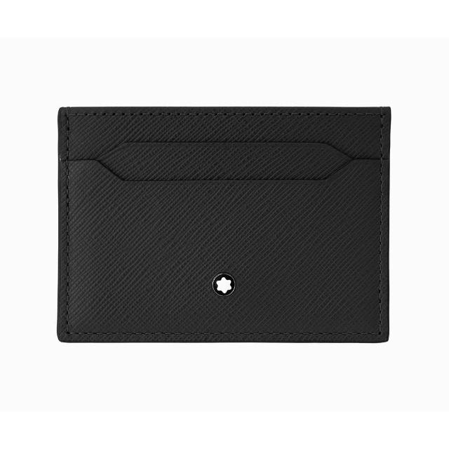 【MONTBLANC 萬寶龍】匠心系列牛皮 5卡卡夾 130324