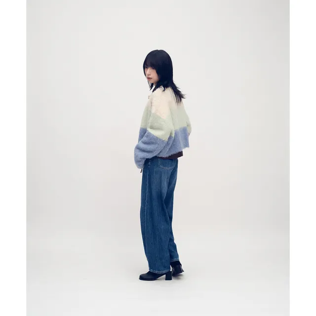 【plain-me】SAAKO 女外套 針織外套 女裝 短版外套 外套 漸層_SAA0323-252