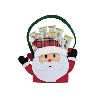【PETER RABBIT 比得兔】聖誕老公公糖果提籃120g(聖誕節交換禮物)