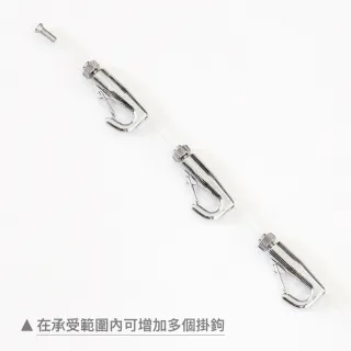 【菠蘿選畫所】畫軌配件零售 - 1.8m尼龍吊線(掛畫軌道五金/掛展畫廊掛畫勾/吊畫尼龍線/吊圖尼龍線)