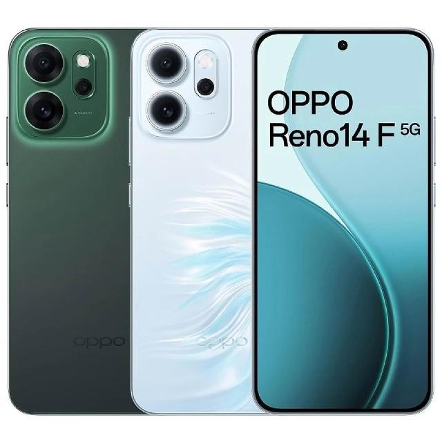 【OPPO】Reno14 F 5G 6.57 吋(8G/256G/高通6Gen1/5000萬鏡頭畫素)
