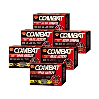 【Combat 威滅】滅蟑隊 居家防護6盒組(除蟑螂藥)