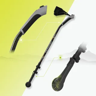 【ProPACER】第一代PP健走杖標準版(北歐式健走杖登山兩用杖)