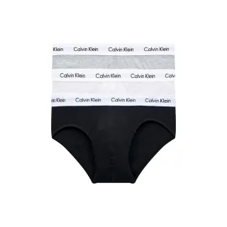 【CALVIN KLEIN】官方旗艦館 CK Cottons Stretch 低腰三角褲 3件組_拼色
