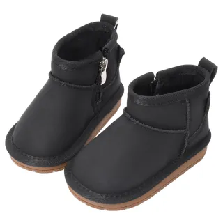 【Ann’S】Ann’S正版三麗鷗授權-KUROMI酷洛米 柔軟兒童短靴雪靴1.5cm(黑)