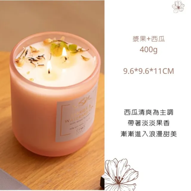 【依琦匠子】微光香燻蠟燭 粉(蠟燭)