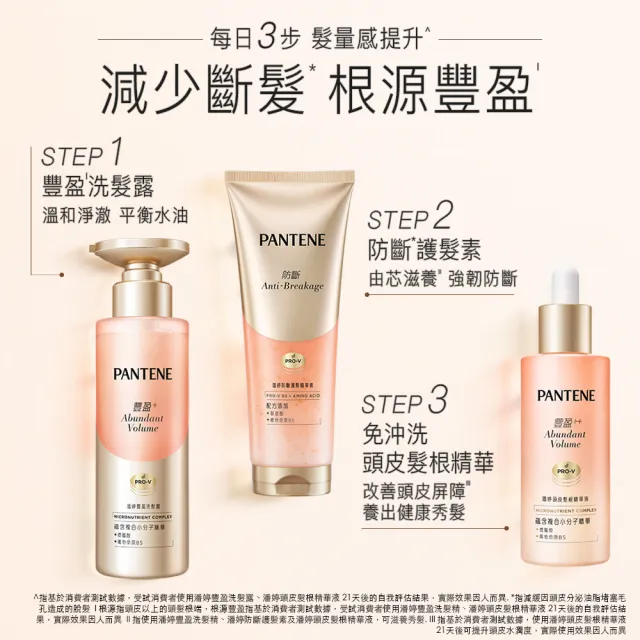 【PANTENE 潘婷】全新上市 頭皮髮根護髮精華液 60ml(頭皮保養/改善斷髮/豐盈髮量)