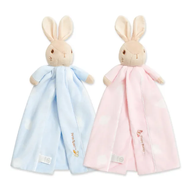 【奇哥】比得兔安撫小抱毯禮盒(寶寶新生兒禮 滿月禮 彌月禮 嬰兒禮盒 安撫玩偶 安撫巾)