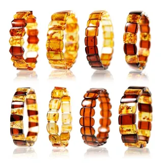 【正佳珠寶】蜜蠟琥珀 高品琥珀手排 翳珀 血珀 蟲珀 水膽珀 藍花珀 蜜蠟手排｜多選賣場