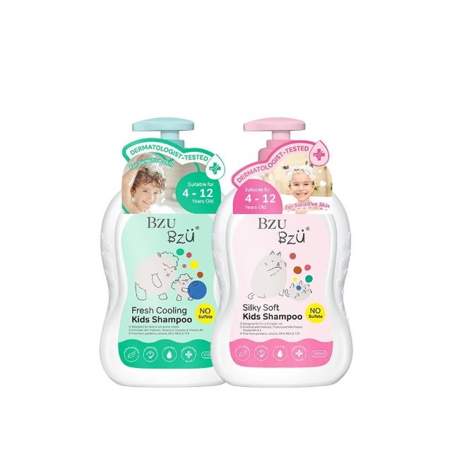 【BZU BZU】兒童洗髮精600ml(清爽舒緩/絲滑柔順 任選)