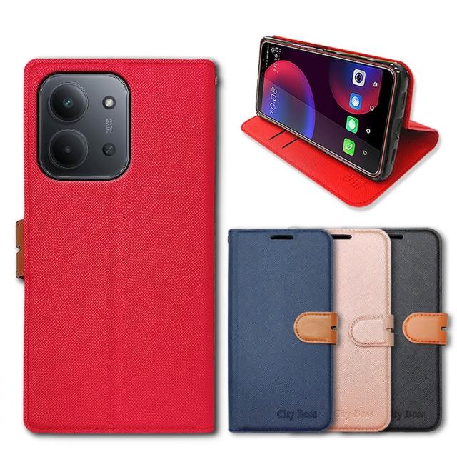 【CITY都會風】紅米Redmi 15C 4G 插卡立架磁力手機皮套 有吊飾孔